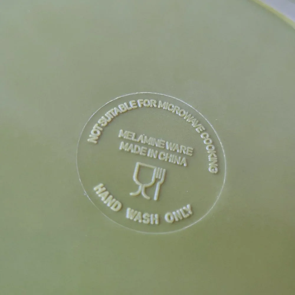 Set of 4 Melamine Plates